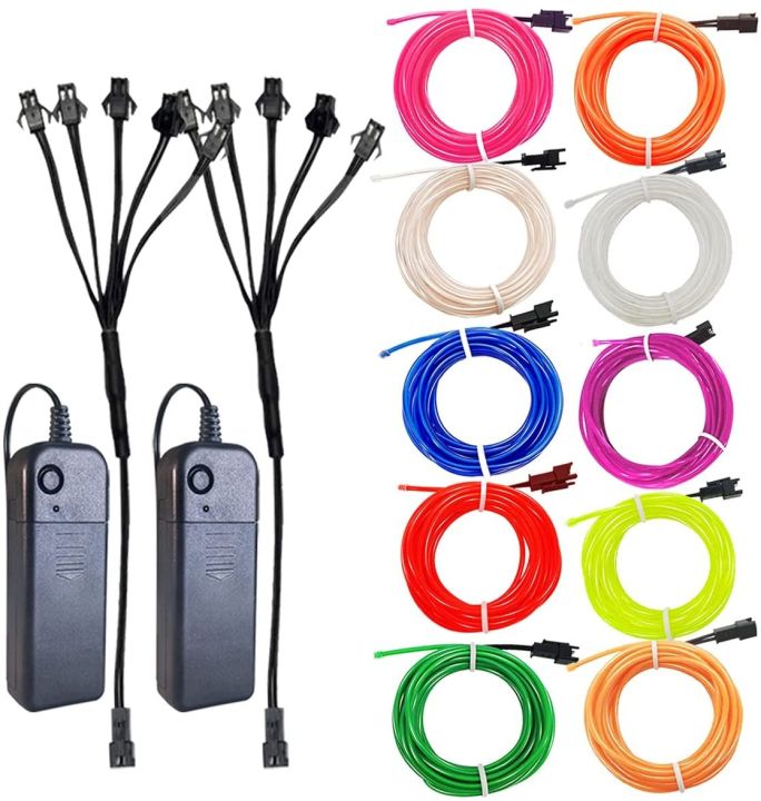 1m%203m%205m%20Glow%20El%20Wire%20Neon%20Cable%20For%20Dance%20Party%20Diy%20Costumes%20Multicolor%20Illuminated%20Aa%20Lamp%20Led%20Strip%20-%20Image%202