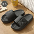 Slippers women's summer velcro non-slip home bathroom bath couple stepping on feeling soft soled home slippers wholesale. 