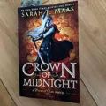 Crown of Midnight  (Throne of Glass #2 ) by Sarah J. Maas (Premium Paper and Matte Cover). 