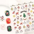 5D Hello Kitty Nail Stickers Sanrio Nail Supplies Nail Slider Kulomi My Melody Embossed Stickers Nail Art Decals.