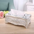 European Style Living Room Tissue Box Holder Cover (Colour as Per Stock). 