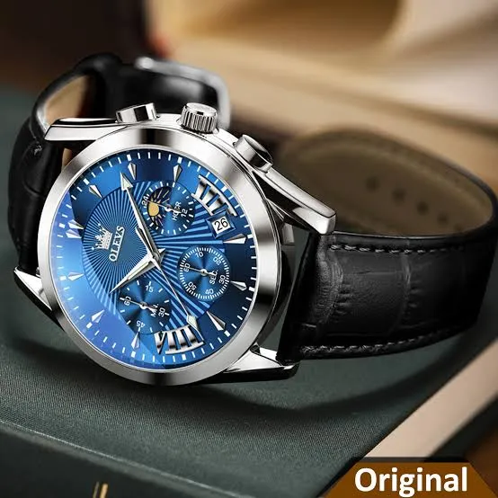 OLEVS%202876%20Latest%20Model%20Leather%20strap%20Fashion%20Watch%20for%20Men%20-%20Image%202