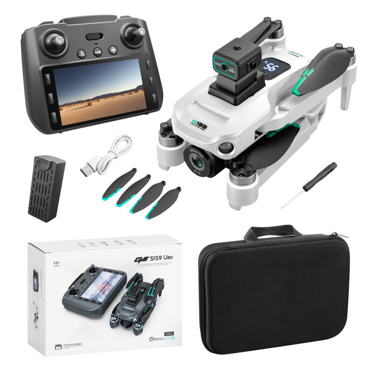 (REMOTE%20DIPLAY)%205G%20WIFI%20FPV%20G.P.S%20Drone%20Drone%204K%20HD%20Dual%20Cameras%20Obstacle%20Avoidance%20LED%20Large%20Screen%20Remote%20RC%20Drone%20DSB%20-%20Image%204