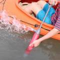 Hand Bilge Pump for Kayaks, Portable Kayak Hand Pump, Manual Canoe Hand Water Pumps, Manual Boat Pump for Water Removing on the Boats, Canoes, Bilges.