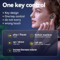Tinzzi TWS X12 Wireless Bluetooth Earbuds Sport In-ear Earphones HiFi Sound Music Headphones Handfree Call Headsets with Charging Case. 