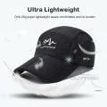 Outtobe Outdoor Caps Foldable Baseball Cap Quick-drying Comfortable Hat Breathable Cap Unisex Sun Protection Cap with Adjustable Buckle for Climbing Riding Hiking. 