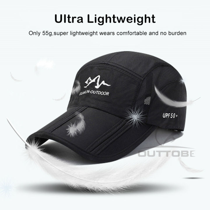 Outtobe%20Outdoor%20Caps%20Foldable%20Baseball%20Cap%20Quick-drying%20Comfortable%20Hat%20Breathable%20Cap%20Unisex%20Sun%20Protection%20Cap%20with%20Adjustable%20Buckle%20for%20Climbing%20Riding%20Hiking%20-%20Image%204