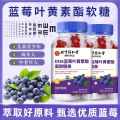 Beijing Tong Ren Tang DHA Blueberry Lutein Ester Gummies Wholesale Canned Fruity Candy Lutein Juice Gummies. 
