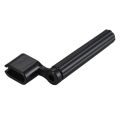 Plastic acoustic electric guitar bass string winding device bridge needle puller - black.