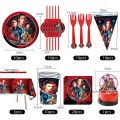 Stranger Things Birthday Party Decoration Balloon Disposable Tableware Plate Gift Bag Backdrop Stranger Things Party Supplies. 