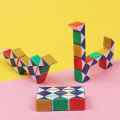 NEW DIY Variety Magic Ruler Folded Puzzle Creative Toy Antistress Cube Educational Toys for Children Kids.