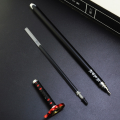 Anime Demon Slayer Gel Pen 0.5mm Black Ink Refill Writing Pen School Stationery Supplies Kimetsu No Yaiba Shapewear. 