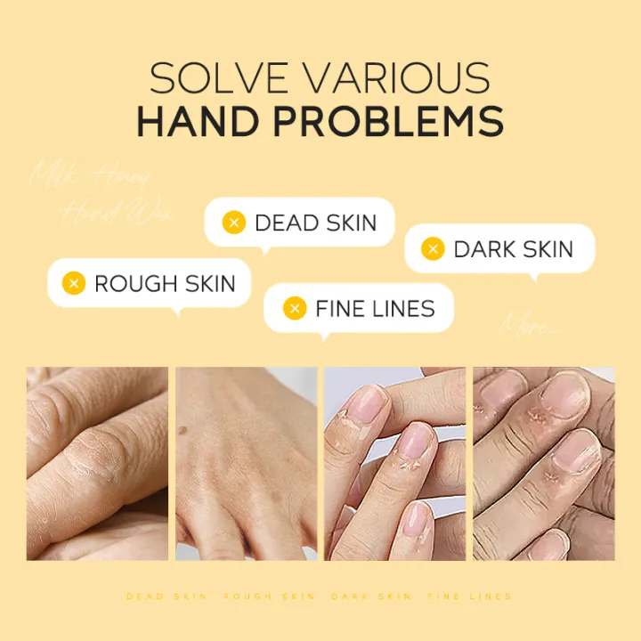 %EF%BC%88NEW%EF%BC%89Milk%20Honey%20Hand%20Mask%20Nourishing%20Moisturizing%20Skin%20Slough%20Off%20Dead%20Skin%2050g/120g%20-%20Image%202