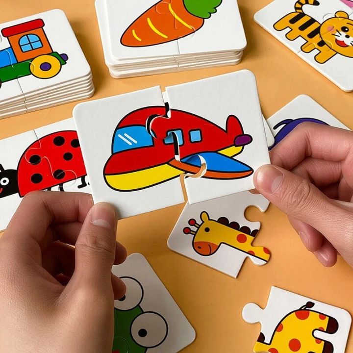 Toddler%20Montessori%20Educational%20Puzzle%20Toys%2032Pcs%20Cards%20Matching%20Game%20Baby%20Cognition%20Jigsaw%20Toys%20Animal%20Life%20Set%20Puzzle%20Gift%20-%20Image%202