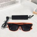High-definition Lenses Sunglasses Plastic Sunglasses Neon Glow Party Sunglasses with Led Lights for Kids Adults Hop for Ktv.