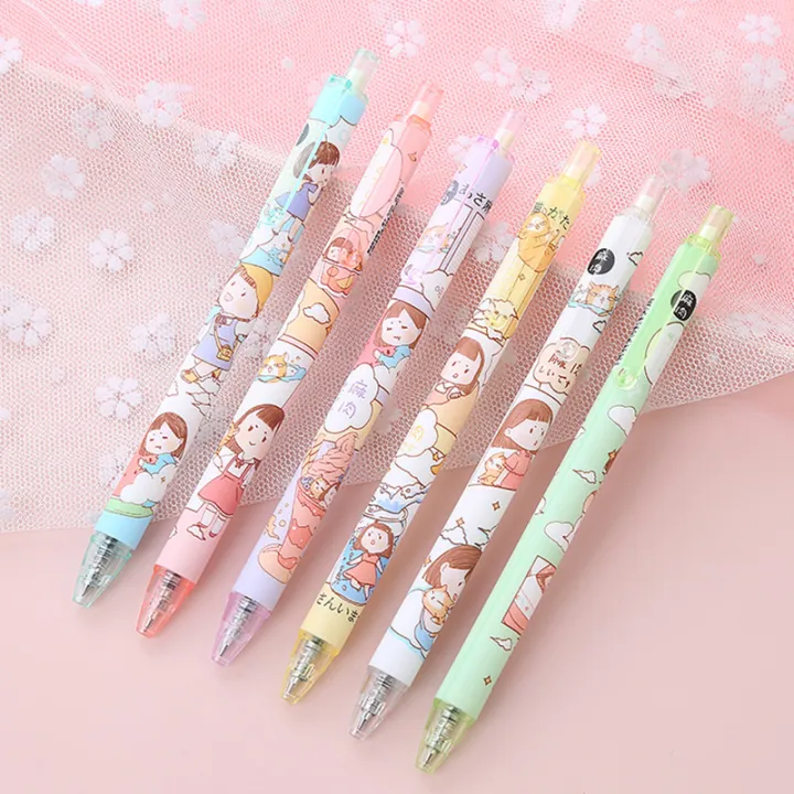 6Pcs%20Stationery%20Cute%20PensBack%20To%20School%20Stationery%20Things%20Pens%20Kawaii%20Cute%20Pen%20SUPER%20BABY%20-%20Image%205