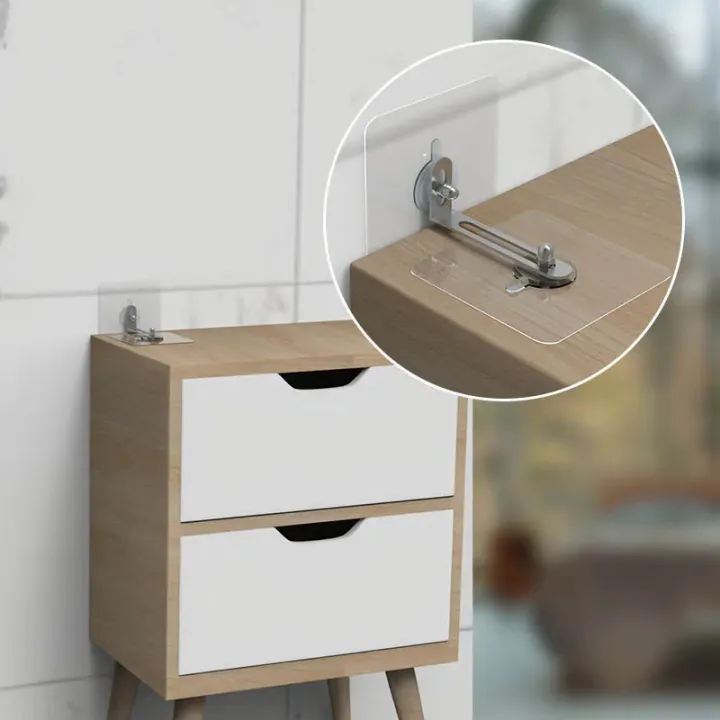 2pcs%20TV%20Cabinet%20Fixed%20Prevent%20Dumping%20Device%20Safety%20Anti%20Overturning%20Fixture%20For%20Bookshelf%20TV%20Shoe%20Cabinet%20Wardrobe%20Adhesive%20-%20Image%202
