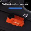 【2025 NEW】 Storage OS interior Cesori frame holder 8 Car Eye for Civic 10th trim lid glasses organizer case sunglasses storage. 