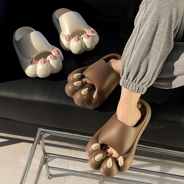 Cute%20Cat%20Claw%20Slipper%20for%20Women%202024%20New%20Summer%20Outdoor%20Slides%20Shoes%20Funny%20Cartoon%20Paw%20Beach%20Female%20Slippers%20Designer%20Flip%20Flops%20-%20Image%203