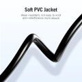 Vention BCB Series 3.5mm Jack to 3RCA Cable 1.5m 2m Jack 3.5mm to AV Converter Cable Metal Shell for Stereo VCD DVD Computer Gilding Process. 