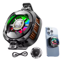 CX 06Cell Phone Cooler Fan, Cell Phone Cooler | 3 Speed Cell Phone Cooling Fan | Cell Phone Cooler, Live Streaming, Mobile Phone Semiconductor Radiator for Outdoor Vlog. 