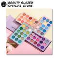 Beauty Glazed 4 in 1 Color Board Eyeshadow Palette Long Lasting 60 Colors Neon Eye Pigment Matte Glitter Eye Shadow.