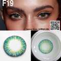 Freshlook Power Contact Lens, With kit box(Lens case) SPH -1.00 ~ 6.00 FB #Transparent.