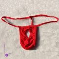 3 Pieces Men’s FrontHole Underwear Panties Without Trace T-shaped Back pants Micro Thongs Underpants Lingerie Stylish & Fashionable Seductive T-Back Panties For Mans From Shilpiana By Sewing Trendz (Red, Black, White, Blue, Golden, Silver- Free Size).