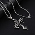 Men's Stainless Steel Fashion Chain Necklace High Quality Polished Jewelry for Everyday or Party Wear. 