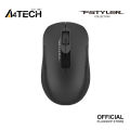 A4tech Fstyler FG15C Air2 Wireless Rechargeable Dual-Function Air Mouse - Advanced 2.4 GHz powerful wireless connection - Dual Functions [Desk + Air Mode] - Anti-Sleep Setting Mode - Rechargeable Design - Black/Yellow. 