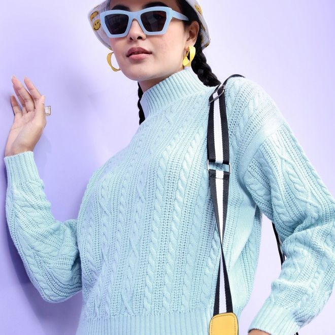 Pantoneclo%20Premium%20Women's%20Cable%20Design%20High%20Neck%20Sweater%20/%20Cardigan%20/%20Pullover%20-%20Image%205