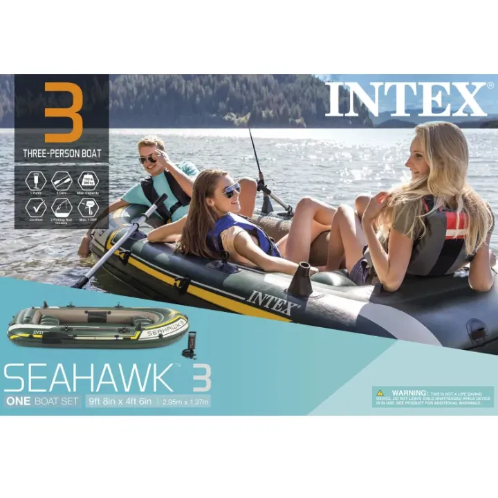Intex%20Seahawk%203,%203-Person%20Inflatable%20Boat%20Set%20with%20Aluminium%20Oars%20and%20High%20Output%20Air%20Pump%20(Latest%20Model)%20-%20Image%203
