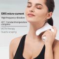 EMS Guasha Scraper Micro-current IASTM Massage Tool Deep Muscle Fascia Massager 3 Levels Vibration Hot Compress Therapy 4 Modes. 