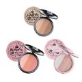 3-color Contouring Powder Rose Pink Bronzer Palette Long Lasting Natural Stereoscopic Face Shading Powder Contour Powder Palette.