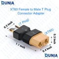 XT60 Female to Male T Plug Connector Adapter No Wires RC Li-Po Battery Connector Dunia BD - Multi Plug - Multi Plug.
