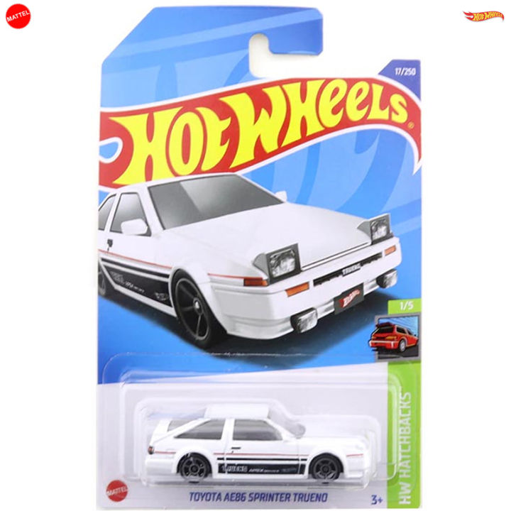 Hot Wheels Regular Toyota 1 – Toyota AE86 Sprinter Trueno – 1/5 & 17/250 – White