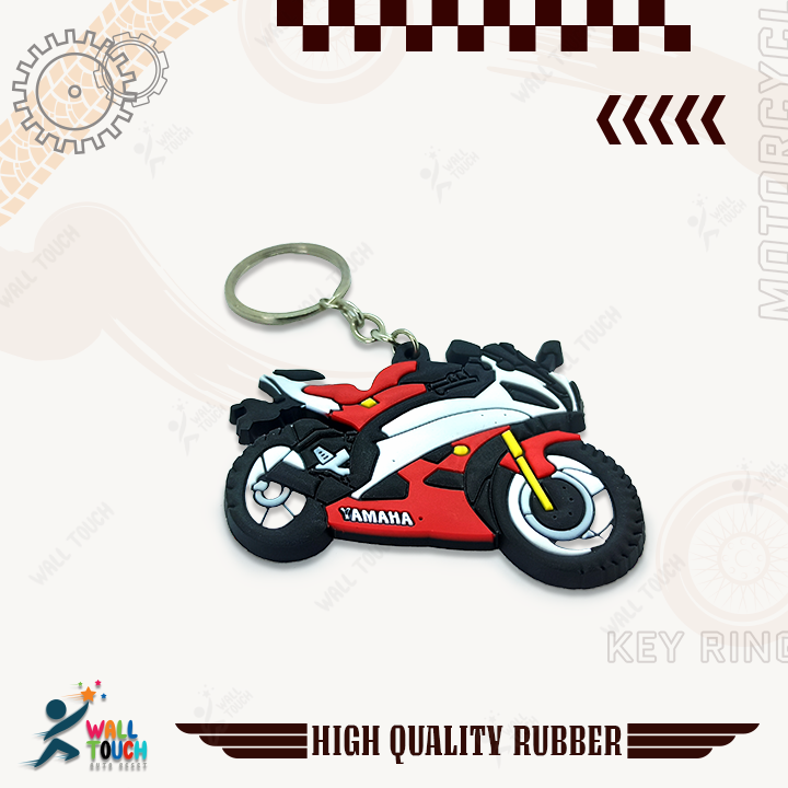 YAMAHA%20BIKE%20PVC%20Keychain%20Key%20ring%20Red%20Rubber%20Motorcycle%20Bike%20Car%20Collectible%20Gift%20New%20-%20Image%204
