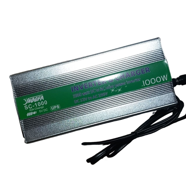 Jongfa 1000W Solar Inverter + Battery Charger USB with Auto Cut Off UPS