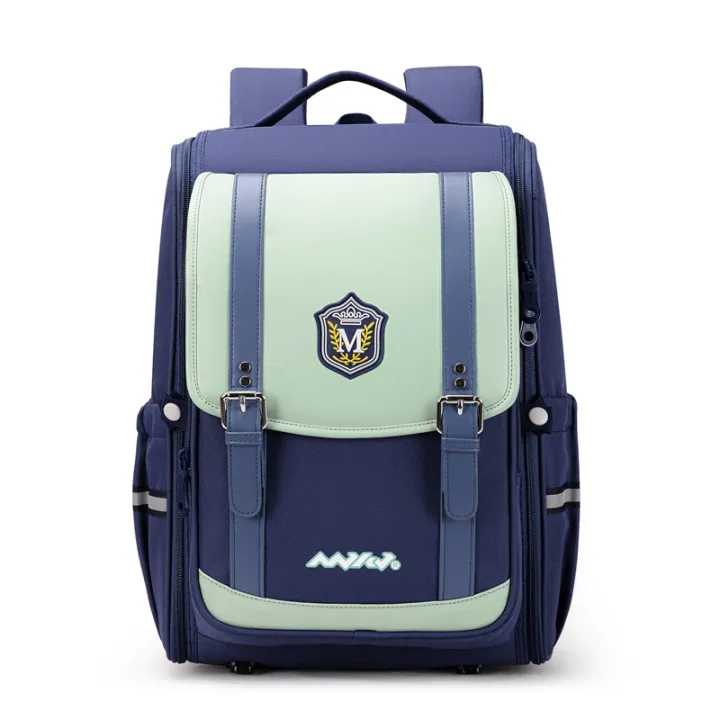 2022%20Spring%20Primary%20School%20Student%20Schoolbag%20British%20Style%202-4-6%20Grade%20Children's%20Backpack%20Wing%20Leopard%20Boys%20and%20Girls%20Wear-Resistant%20-%20Image%206