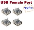 USB Female Port-USB Type-A (Female) Connector. 