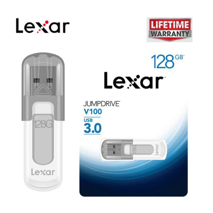 Lexar JumpDrive 128GB V100 USB 3.0 Flash Drive | Daraz.com.bd