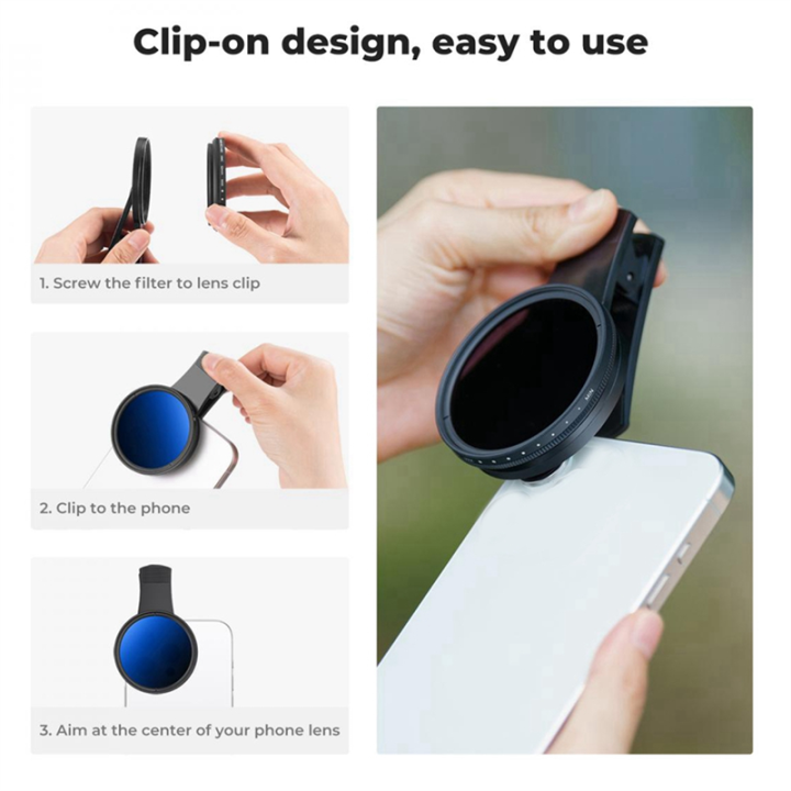 Phone%20ND%20Filter%20ND2%20to%20ND400%20Clip-on%20Variable%20Neutral%20Density%20Filter%20-%20Image%204