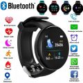 D18 Smart Watch, Activity Smartband Step Calorie Counter Pedometer Waterproof Smart Watch Watches for Kids Women Men. 