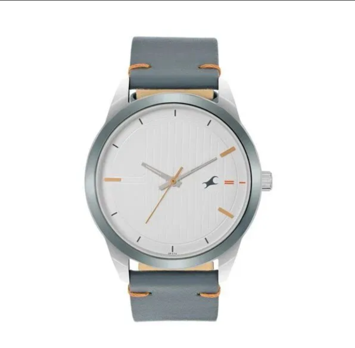 3308sl01 Fastrack 3308KL02 Mens Stunners Quartz Analog White dial Leather Strap ...