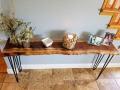 Live Edge Entryway Table/Sofa Table. 