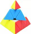 Rubik's Cube Pyramid Stickerless/3 Stage Pyramid Rubiks Magic Cube/Pyramid Rubiks Magic Cube - 3 Stage.