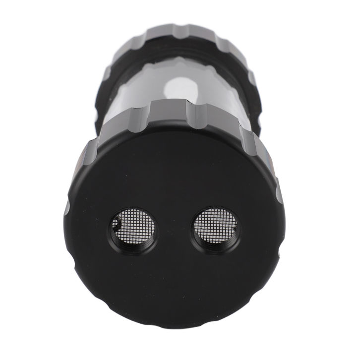 Cylindrical Water Cooler Reservoir 160ml Reduce Bubbles Computer Water Cooling Cylinder G1/4 137mm for Desktop PC