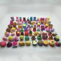 Fruit Family Plastic Small Toys Cute Pen Cap Doll Christmas Gift Style:random style. 