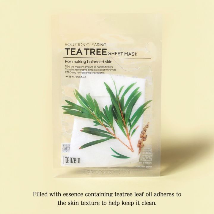 Tenzero%20Solution%20Clearing%20Tea%20Tree%20Sheet%20Mask%20-%20Image%202