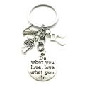 New Piano Teacher Keychain, Music Keychain, Pianist Gift, Notes, Guitar Accessories, Handmade Jewelry, Whatever You Want.